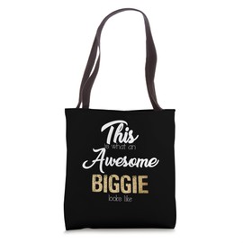 Awesome Biggie Special Grandpa Tote Bag