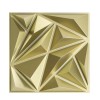 Stickgoo 3D Wall Panels Champaign Gold Diamond Design 12x12 33pc