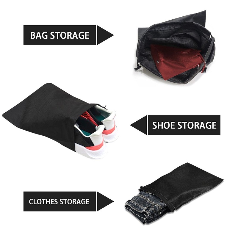 6-Piece Travel Shoe Bag, dust-Proof Shoe Bag, Portable Medium-Sized Shoe