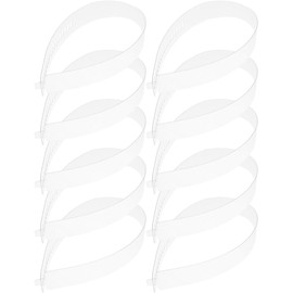 50 Varillas para Camisa de Pvc Soporte para Cuello Ajustable Tiras Duraderas para Fijar Cuellos de Camisa y Arreglar Fácilmente