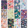 12 Pack Floral Mini Pocket Notepad, Colorful Small Flower Cover