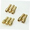 DOITOOL 24pcs Brass Collet for Rotary Tools Golden Compatible with