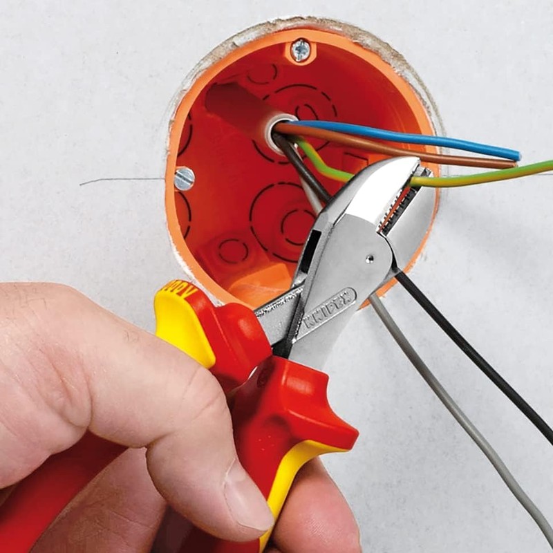 Knipex 73 06 160 T BK"X-Cut" VDE-Tested Compact Diagonal Cutter