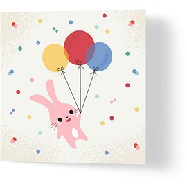 Wuzci Up and Away Birthday Greeting Card
