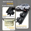 BELGEMAY Power Window Master Switch with Auto-Up/Down & White Backlight