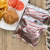 Bits N Things Large Foil Hamburger Printed Bag 6" x