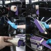 Clean Sandpaper Roll Purple Clean Sanding Rolls 70 mm x