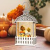 Fall Snow Globe Fall Decorations for Home, Glitter Autumn Harvest