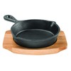 Pyrolux 11851 Skillet with Maple Tray Black, 13.5 cm Diameter