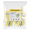 haisstronica 50PCS Solder Seal Wire Connectors,Waterproof Heat Shrink Butt Connectors