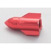 4x Valve Caps Rocket Ammunition Colour: Red Valve Cap Vrar