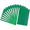 GUOKOFF A4 Project Folder (Green, Pack of 12) Plastic Report