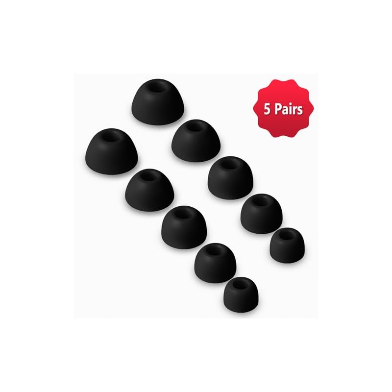 Geiomoo Silicone Ear Tips for Beats Powerbeats Pro 2, Replacement