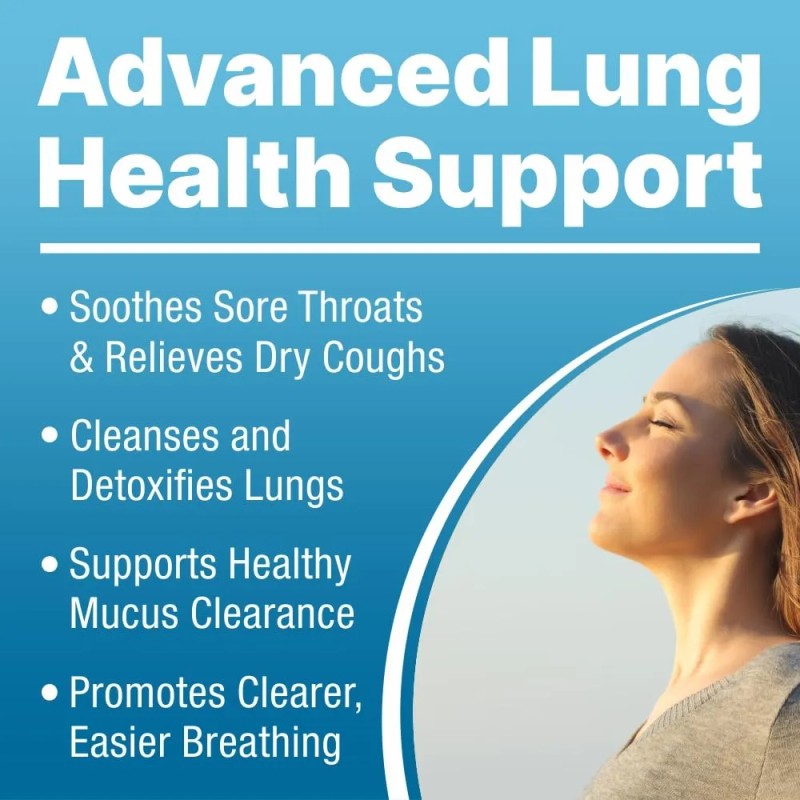 Lung Clear Pro Gotas Apoyo Pulmonar 2 Fl Oz