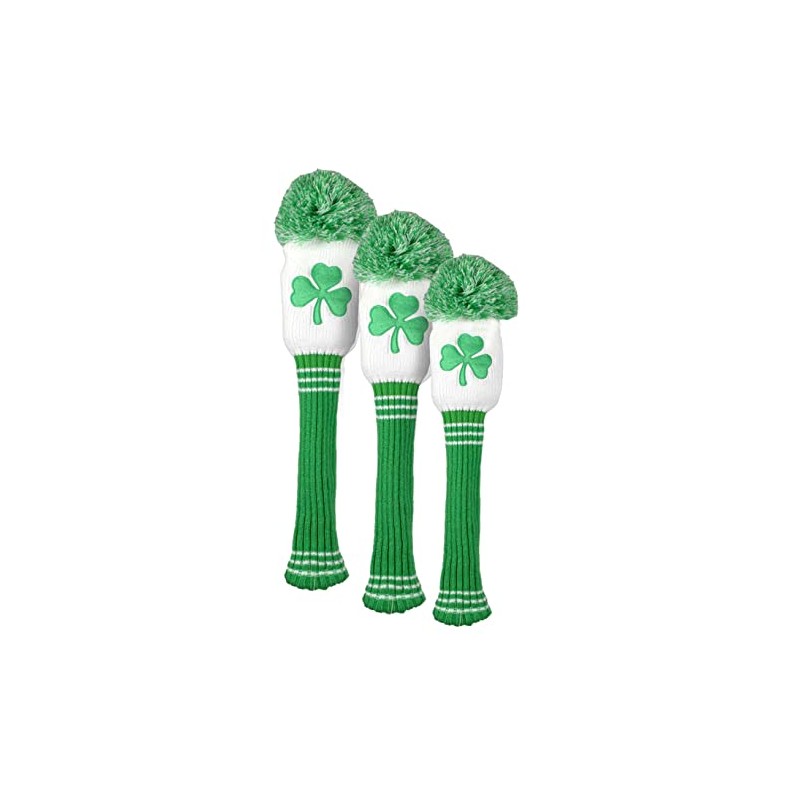 Asbri Golf Pom Fairway Head Cover - Shamrock