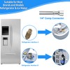 Refrigerator water line - 10 FT Premium Stainless Steel Braided