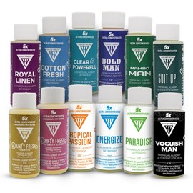 Hiketron Long Lasting Scented Liquid Laundry Detergent Samples - Size: Staycation pack (5 Pack)