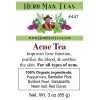 Herb Man Teas ACNE TEA with Neem - Addresses internal