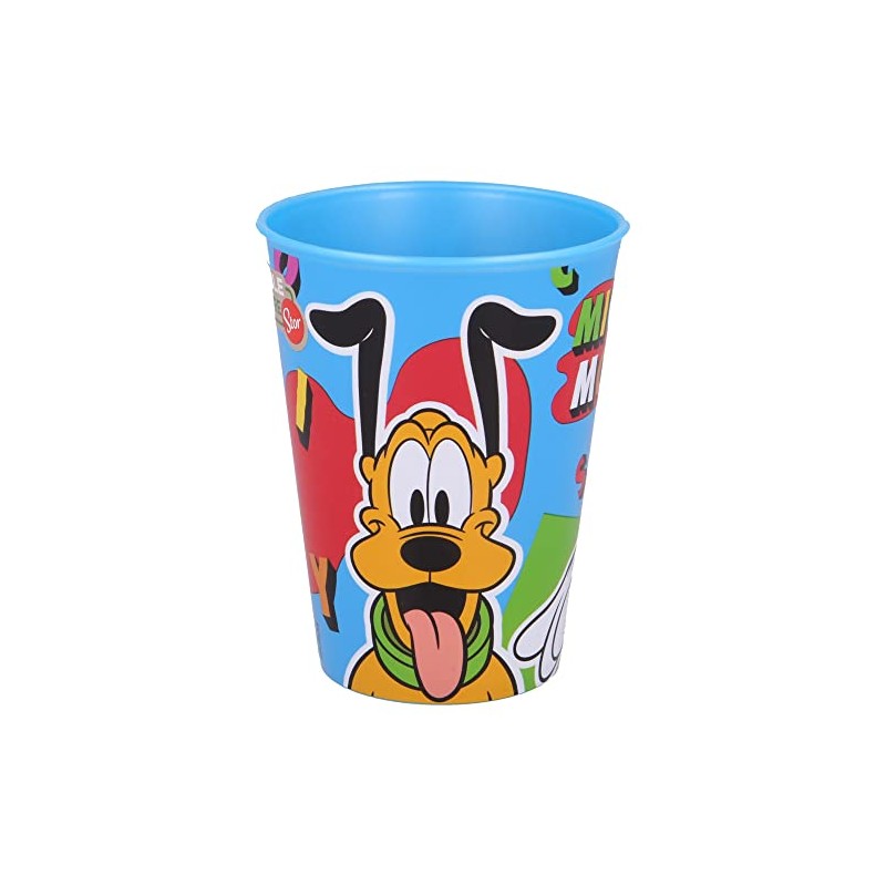 Stor EASY SMALL CUP 260 ML MICKEY COOL SUMMER, multicoloured,