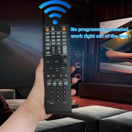 Replacement Remote Control for Onkyo AV Receiver Controller TX-NR626 TX-NR636 RC-866M RC-764M TX-NR515 RC-879M RC-880M TX-SR506 RC-709M TX-SR606 RC-710M TX-SR607 RC-737M TX-NR525 TX-NR535 HT-R391