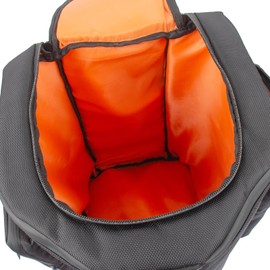 Shoulder Bag Travel Case for EON ONE Compact All-in-1 Personal PA System Portable Speaker w/Pockets for Microphone, Transmitter, Tablet, Power Cord, Spare Battery Accessories(Nylon Bag)
