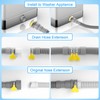 Elyfree Washing Machine Drain Hose, 6 Feet Universal Dishwasher Drain