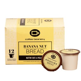 Banana Nut Bread Coffee Pods by Coffee Beanery | 12ct Medium Roast Arbica Coffee