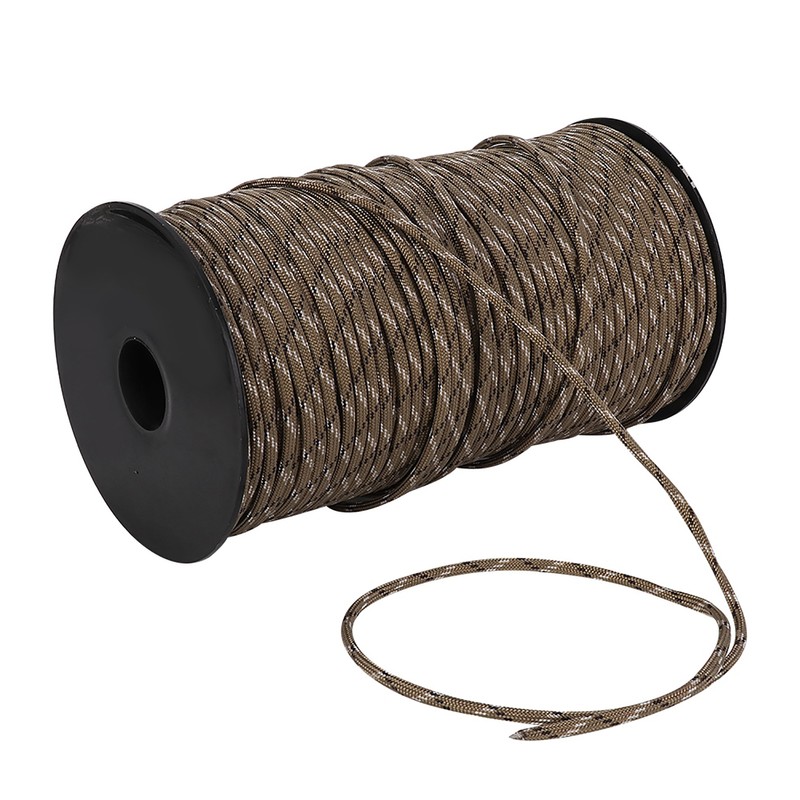 100m Outdoor Rock Parachute Safety Rope Survival Cord for Rescue