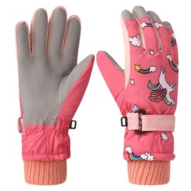 EVBEA Toddler Gloves Baby Winter Snow Gloves Boys KL L
