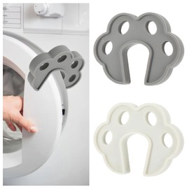 BOHUIZ 2 Pack Washing Machine Door Prop Open, Front Load Washer Door Prop Dryer Silicone Front Load Washer Doors Stopper for Proper Ventilation Drying Accessories