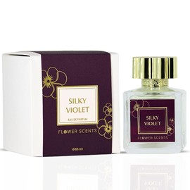 Flower Scents Silky Violet Eau de Parfum for Women - 65ml (2.2 oz) | Powdery Violet, Bright Bergamot & Sophisticated Woods | Soft, Elegant & Long-Lasting Feminine Perfume