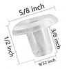 HomeAmore Horizontal Blinds Bottom Rail Ladder Button Plugs [12]
