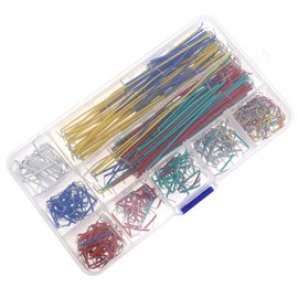 EMSea 560pcs Jumper Wire Kit Copper Breadboard Jumper Cable Assortment U-Shape Solderless Jumper Wire with Storage Box