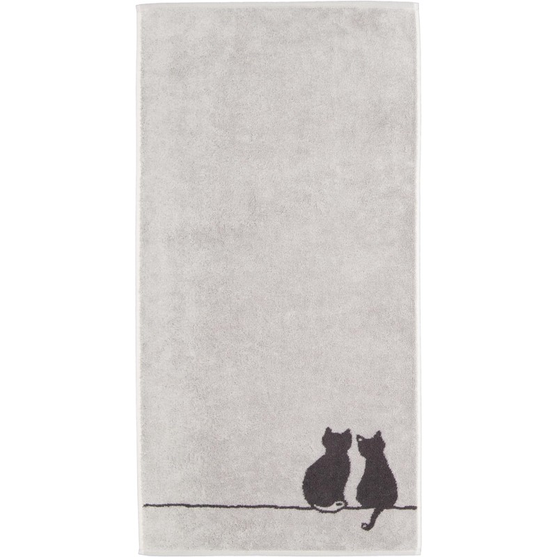 Cute Cats Edition You & Me 6263 Hand Towels Platinum