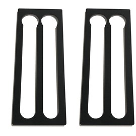 COVERBAGBCN Set of 2 Compatible Nespresso Methacrylate Coffee Capsule Dispenser 24 Capsules - Capsule Holder - Colours (Matte Black)