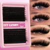 Gmagictobo Lash Clusters C Curl Lash Clusters Kit Fluffy Lashes