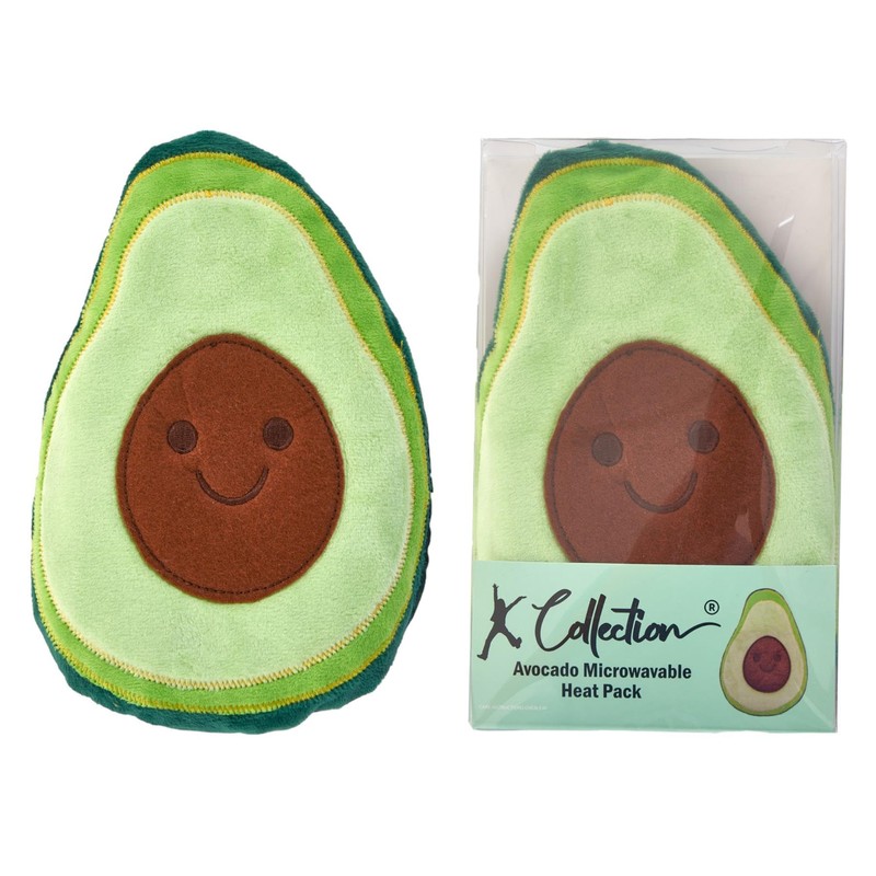 K Collection Heat Pack with Novelty Plush Cover - Avocado