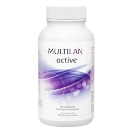Suplemento Multilan Active 30 Caps Mejora La Sordera Sabor Sin Sabor