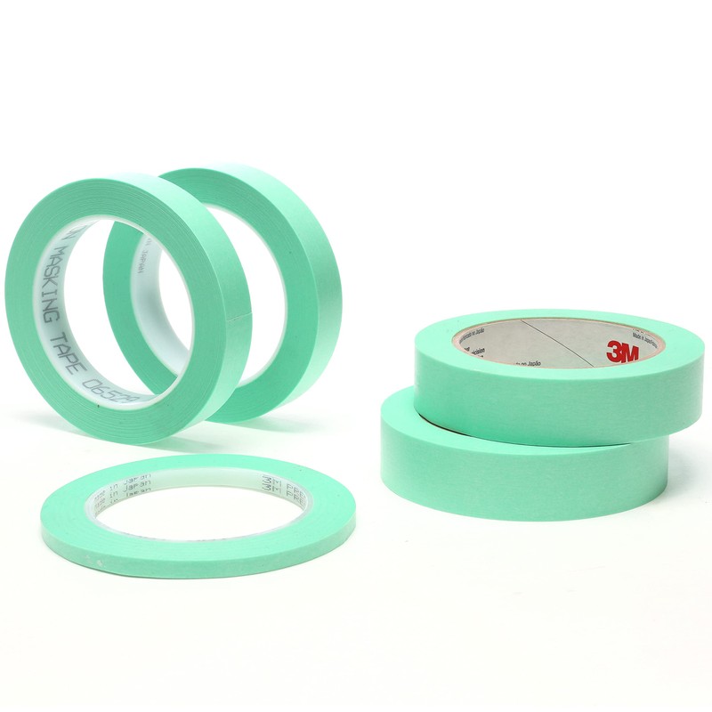 3M Precision Masking tape, 06525, 1/4" x 60 yds, Crisp,