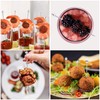 Cocktail Picks, 16PCS Upgrade Stainless Steel Toothpicks Martini Olive Skewers,