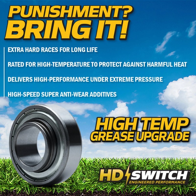 HD Switch (2 Pack) Wheel Caster Fork Bearings fits Bad