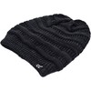 Fuzzy Lined Stretchy Cold Weather Toboggan Cap Slouchy Oversized Cable