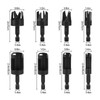 Tkxjry 8Pcs Wood Plug Cutters Drill Bit Set,Round Shank Electric