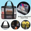 wanchel Mesh Beach Bags for Women - Plus Waterproof Sandproof