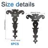 INCREWAY 6pcs Classic Decorative T Hinges, 3.2 inch Heavy Duty