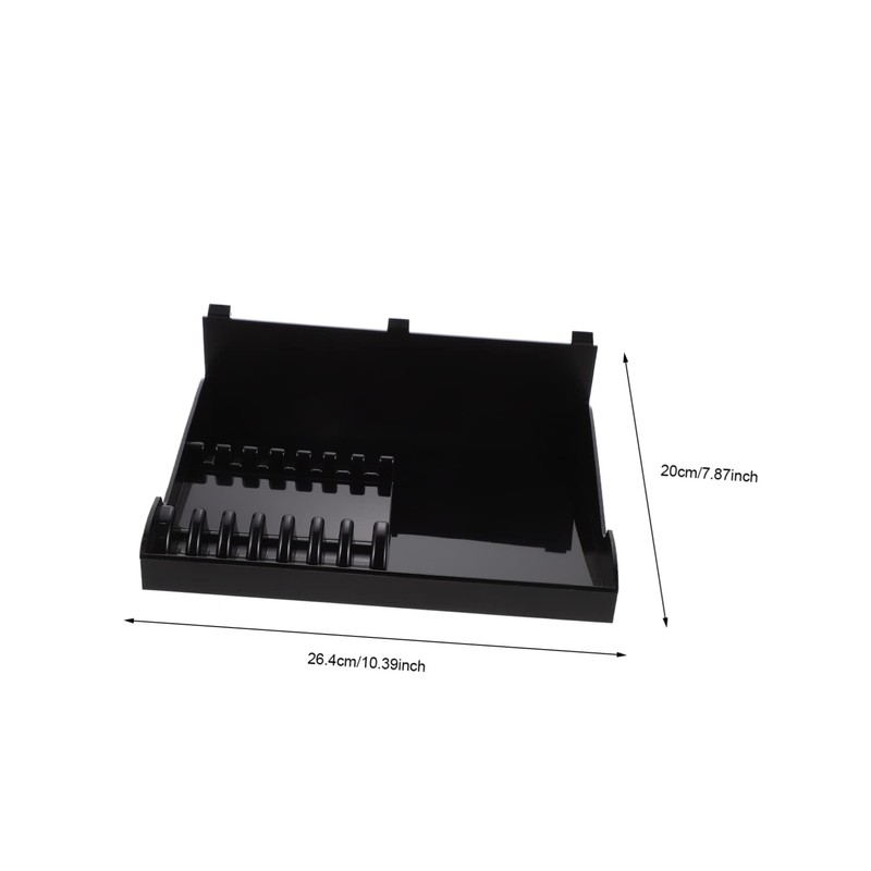 Healvian Professional Hair Scissor Stand and Comb Holder Rack for