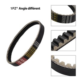 1PZ FBL-743 Belt 743-20-30 CVT Drive Belt Replacement for GY6 125cc 150cc 152QMI 157QMJ Short Case Scooter Moped ATV Go Kart