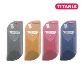 Titania 티타니아 티타니아 퍼미스 발각질 제거 스폰지 풋파일 발밀이 색상랜덤 Tatiana Titanium Pumice Foot File Exfoliating Sponge Foot Paddle Color Random