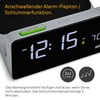 Braun Digital Alarm Clock with VA LCD Display, 10W Qi