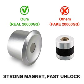 20000GS Security Tag Magnet Remover Detagger Detacher for RF8.2Mhz Clothes EAS Tags (Classic-Silver)